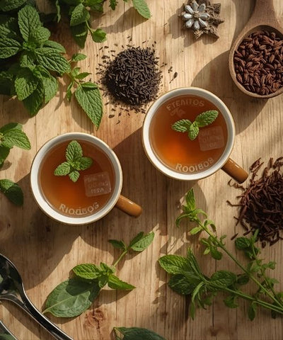 Best Herbal Teas for Digestion: Natural Relief with Peppermint and Rooibos