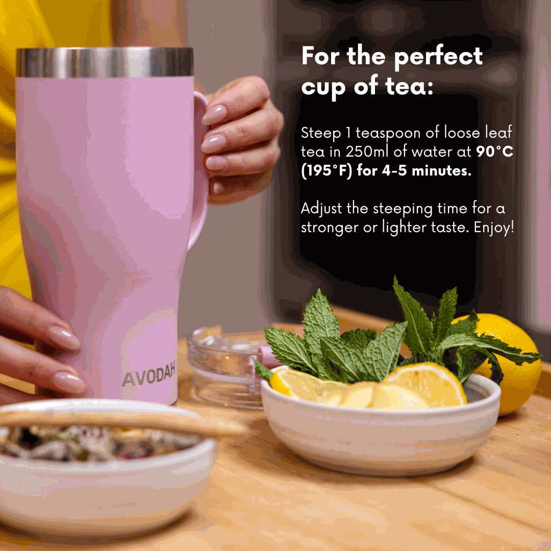 Sleep Restore Tea pouches with valerian root, chamomile, lemongrass, peppermint and rosehip.