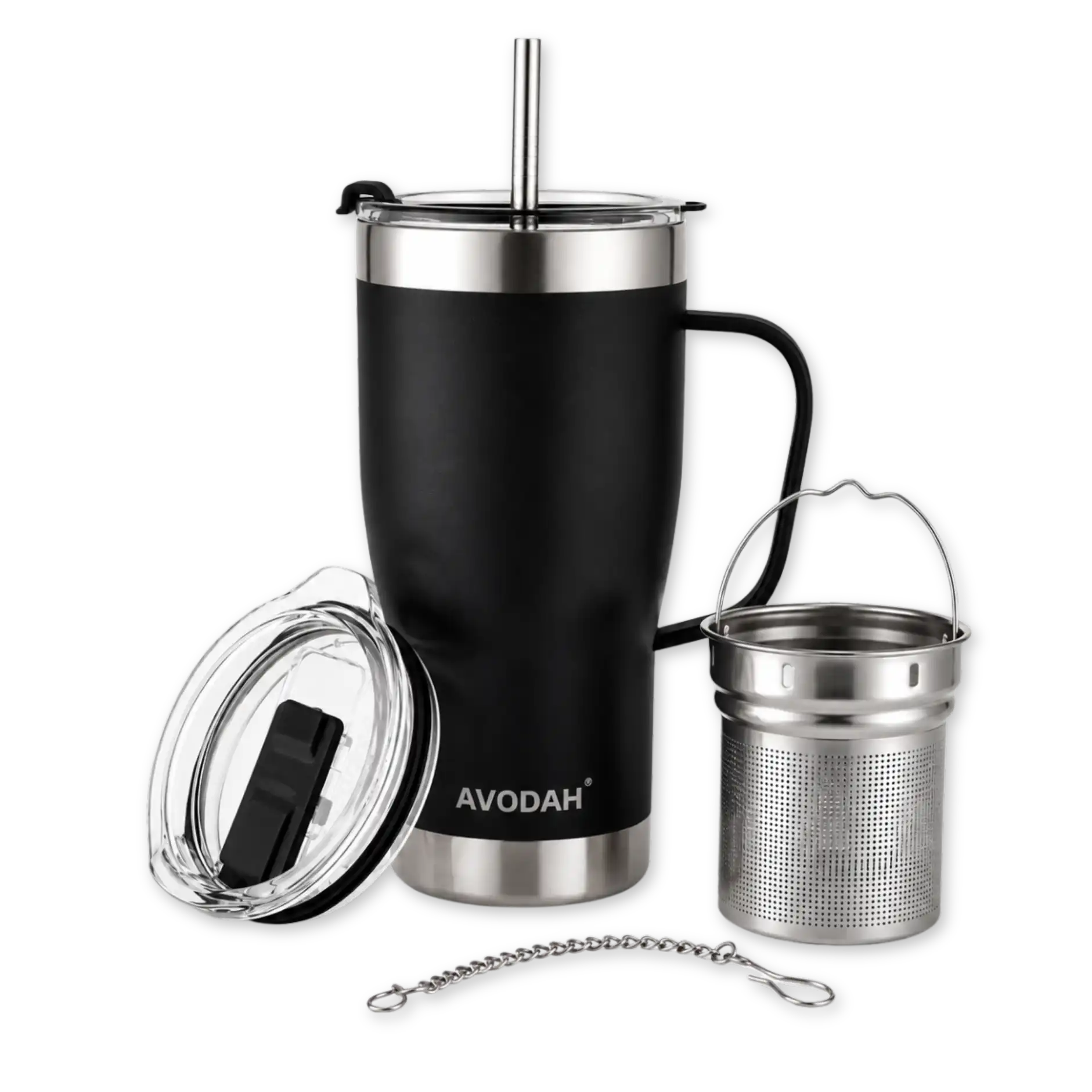 Black Tea Infuser Mug