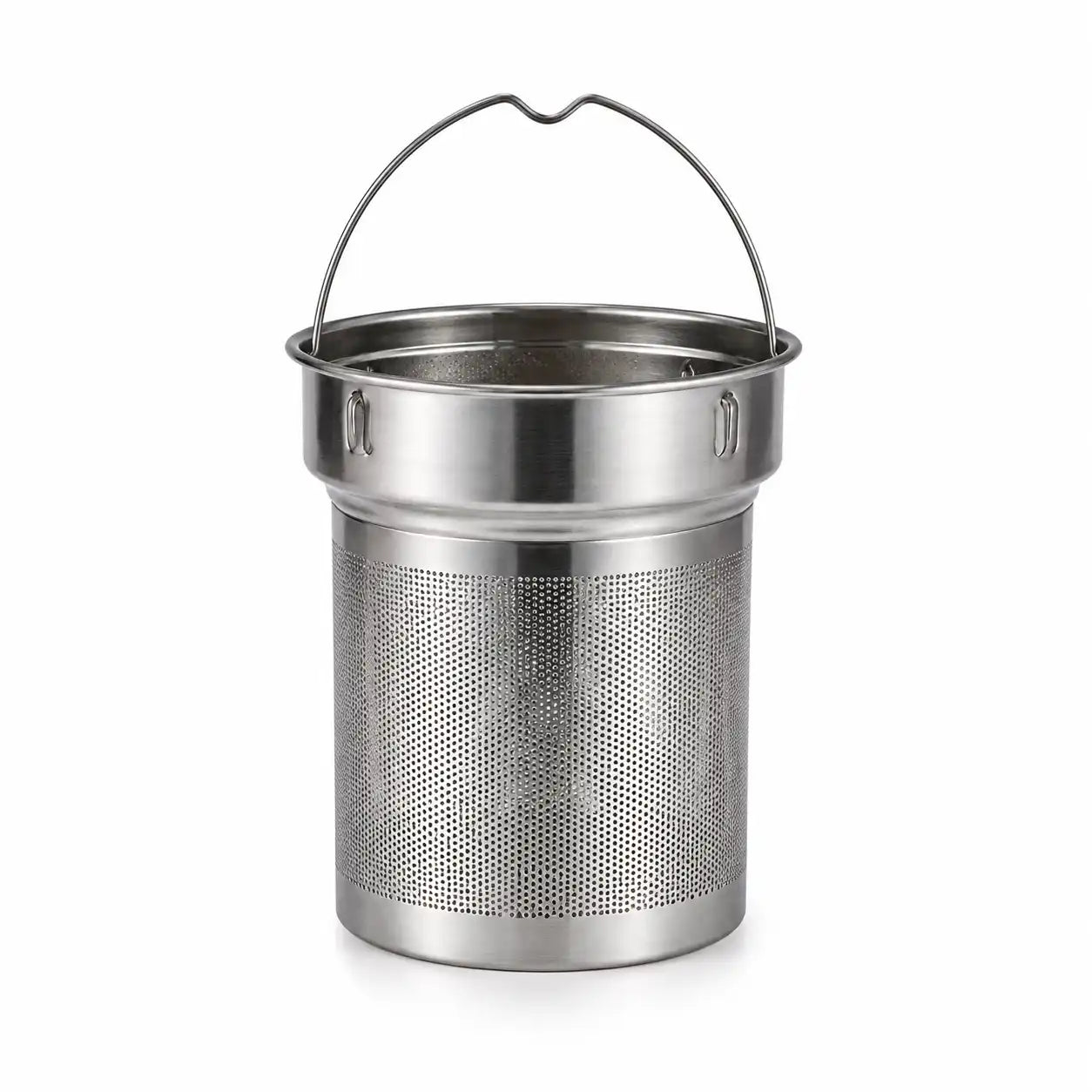 Avodah Large Capacity Tea Infuser Basket with strainer lid for loose tea brewing