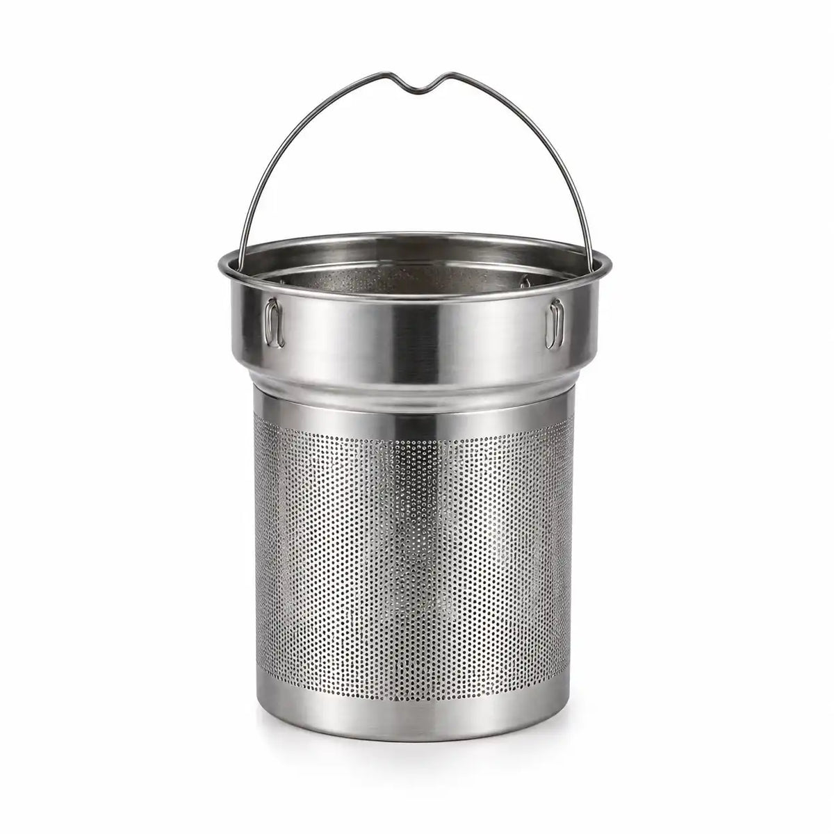 Avodah Large Capacity Tea Infuser Basket with strainer lid for loose tea brewing