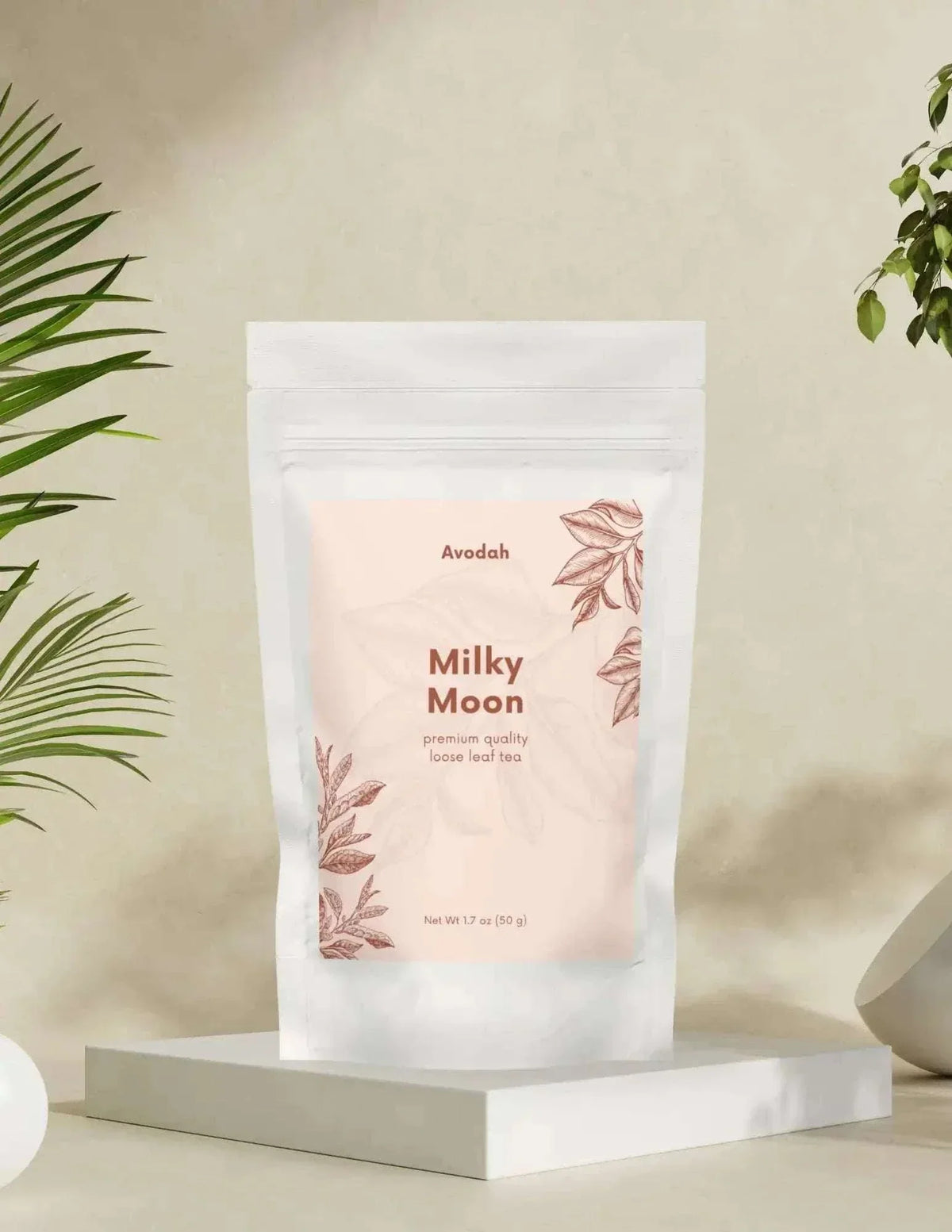 Milky Moon Tea supplement facts and preparation instructions for breastfeeding support